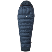 Vreća za spavanje od perja Fjällräven Keb Three Seasons Long plava Navy