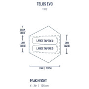 Šator Sea to Summit Telos Evo Bikepack Tent - TR2