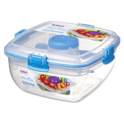 Kutija za salatu Sistema Salad To Go 1,1L svijetlo plava