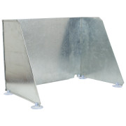 Dodaci za kuhanje Bo-Camp Cooking windshield steel adj. XL srebrena stříbrná
