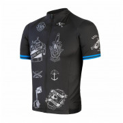 Muški biciklistički dres Sensor Cyklo Tour crna