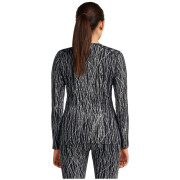 Ženska funkcionalna majica Icebreaker Women Merino 260 Tech Vertex LS Crewe Delta Lines AOP