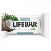 Energetska pločica Lifefood Lifebar tyčinka kokosová RAW BIO 40 g