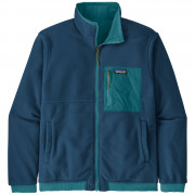 Muška jakna Patagonia Reversible Shelled Microdini Jacket plava / svijetloplava