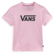 Dječja majica Vans Flying V Crew Girls ružičasta