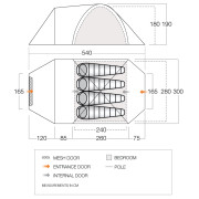 Šator Vango Mokala 450