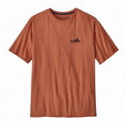 Muška majica Patagonia M's '73 Skyline Organic T-Shirt smeđa Sienna Clay