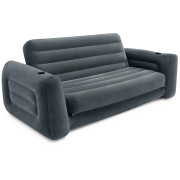 Stolica na napuhavanje Intex Pull-out Sofa tamno siva grey