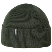 Pletena kapa od merino vune Kama LA05 tamno zelena dark green