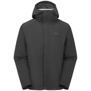 Muška jakna Rab Downpour Jacket crna