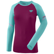 Ženska majica Dynafit Alpine Pro W L/S Tee tirkizna/boja vina beet red/8050