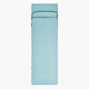 Umetak za vreću za spavanje Sea to Summit Comfort Blend Liner Rectangular w/ Pillow Sleeve svijetlo plava Aqua Sea Blue