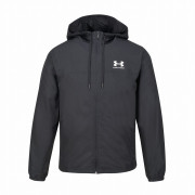 Muška jakna Under Armour Rival Wvn Windbreaker crna Black/Black/White