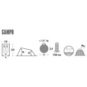 Šator High Peak Campo