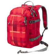 Dječji ruksak  Jack Wolfskin Berkeley S crvena IndianRedWovenCheck