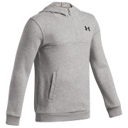 Dječja dukserica Under Armour RIVAL LW 1/4 ZIP HOODIE Gray
