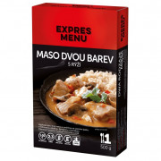 Gotova jela Expres menu KM Meso u dvije boje s rižom