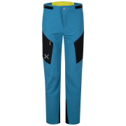 Muške softshell hlače Montura Ritmo Pants plava SteelBlue/SunnyLime