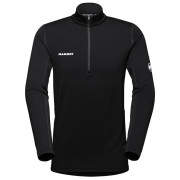 Muške funkcionalne majice Mammut Aenergy ML Half Zip Pull Men crna black 0001