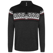 Muški džemper Dale of Norway Moritz Masc Sweater crna Darkcharcoal Raspberry Black