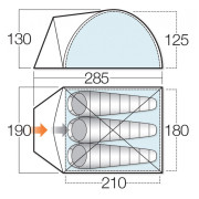 Šator Vango Alpha 300 (2019)