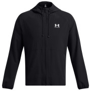Muška jakna Under Armour Vibe Woven Jacket crna Black/White