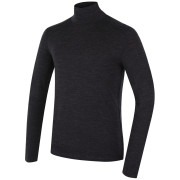 Muška rolka MOOA MerinoSilk Collar 160 crna black melange