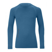 Muška majica Ortovox Merino Competition LS M plava BlueSea