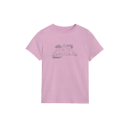 Dječja majica 4F Tshirt Fnk F1199 Light Pink svijetlo ružičasta LIGHT PINK