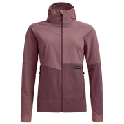 Ženska softshell jakna Ortovox Venet Softshell Hooded Jacket Ružičasto-ljubičasta Dusk Rose