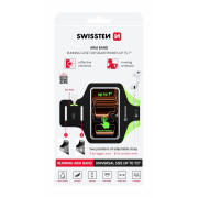 Futrola za mobitel Swissten Armband Case 7.0" crna černá