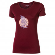 Ženska funkcionalna majica Progress OS Sullana "Fern" 24QN Tamno crvena