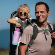 Dječja izotermalna boca Snow Monkey Kids 530 ml