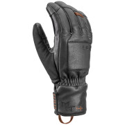 Rukavice za skijanje Leki Montera Prime crna /smeđa black-dark brown