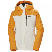 Ženska bunda za skijanje Helly Hansen W Snowplay Jacket bijela/narančasta Snow