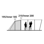 Šator na napuhavanje Outwell Flagstaff 6A