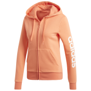 Ženska dukserica Adidas Essentials Linear FZ HD narančasta