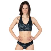 Sportski grudnjak Drexiss Diamond Beach Black crna/bijela