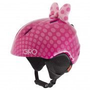 Dječija skijaška kaciga Giro Launch Plus ružičasta Pink Bow Polka Dots