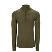 Muška rolka Brynje of Norway Arctic Tactical Zip-polo 3/4 neck masine olive