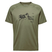 Muška majica Mammut Mountain T-Shirt Men 8035m tamno zelena marsh