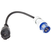 Adapter za autoupaljač Brunner Adaptor CEE/Schuko 30 cm crna