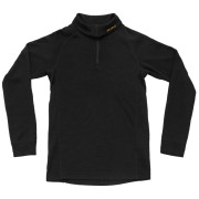Dječja funkcionalna dukserica Devold Duo Active Merino Zip Neck Jr crna BLACK