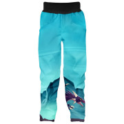 Dječje softshell hlače WAMU Dragon Fantasy plava BLUE