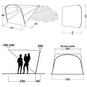 Zaklon Outwell Touring Canopy (2021)