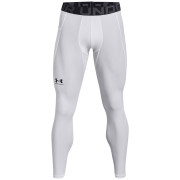 Muške podhlače Under Armour HG Armour Leggings bijela White/Black