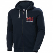 Muška dukserica Helly Hansen HH Logo Full Zip Hoodie tamno plava