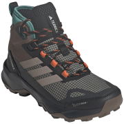 Ženske planinarske cipele Adidas Skychaser Ax5 Mid Gtx Clima W zelena/smeđa EARSTR/TRABRN/PURTEA