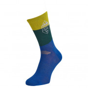 Biciklističke čarape Silvini Ferugi plava/zelena