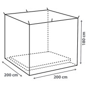 Mreža protiv insekata Bo-Camp Mosquito Net Box Model 2